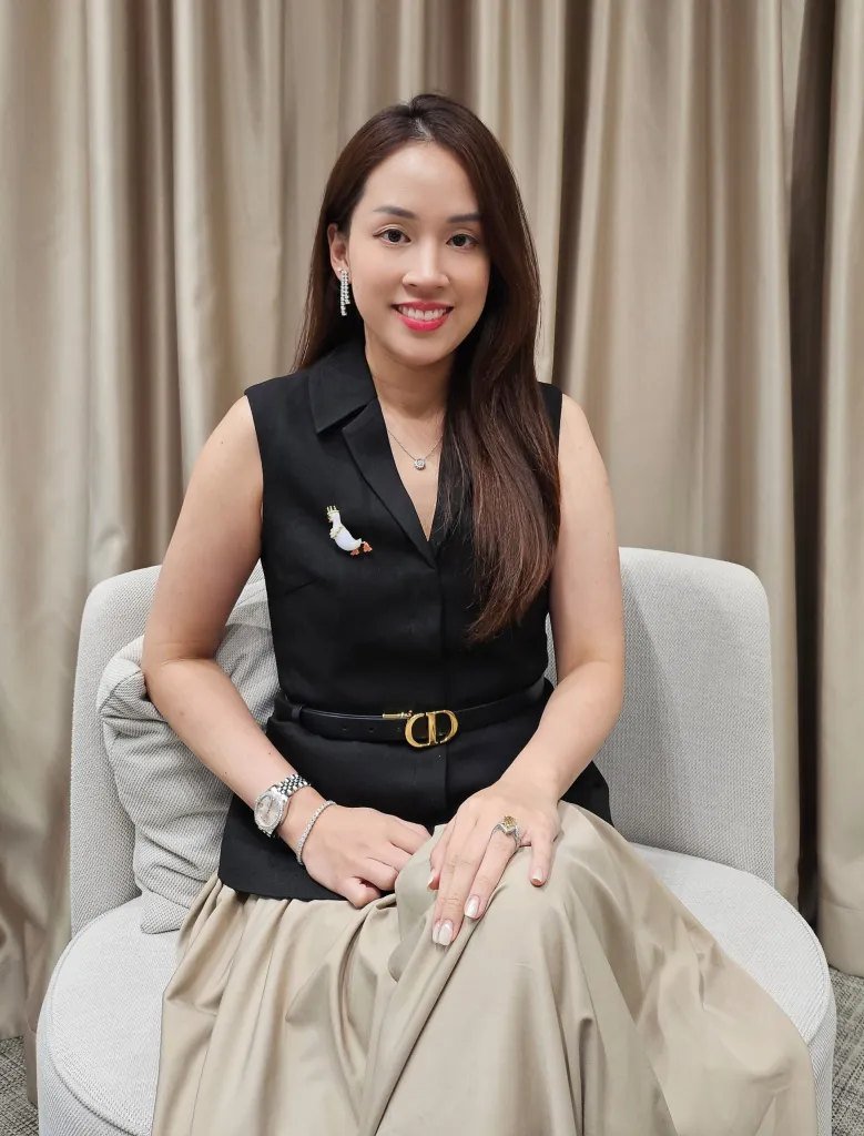 Venessa Lim, founder of Gems Lumière and GIA Graduate Gemologist
